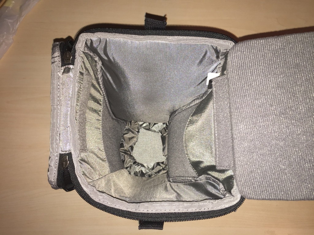 a bag with a zipper
