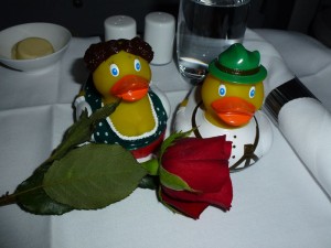 The exclusive Bavarian Ducks only available in Munich are proud to accept the award.....
