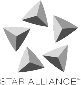 a group of triangles on a black background