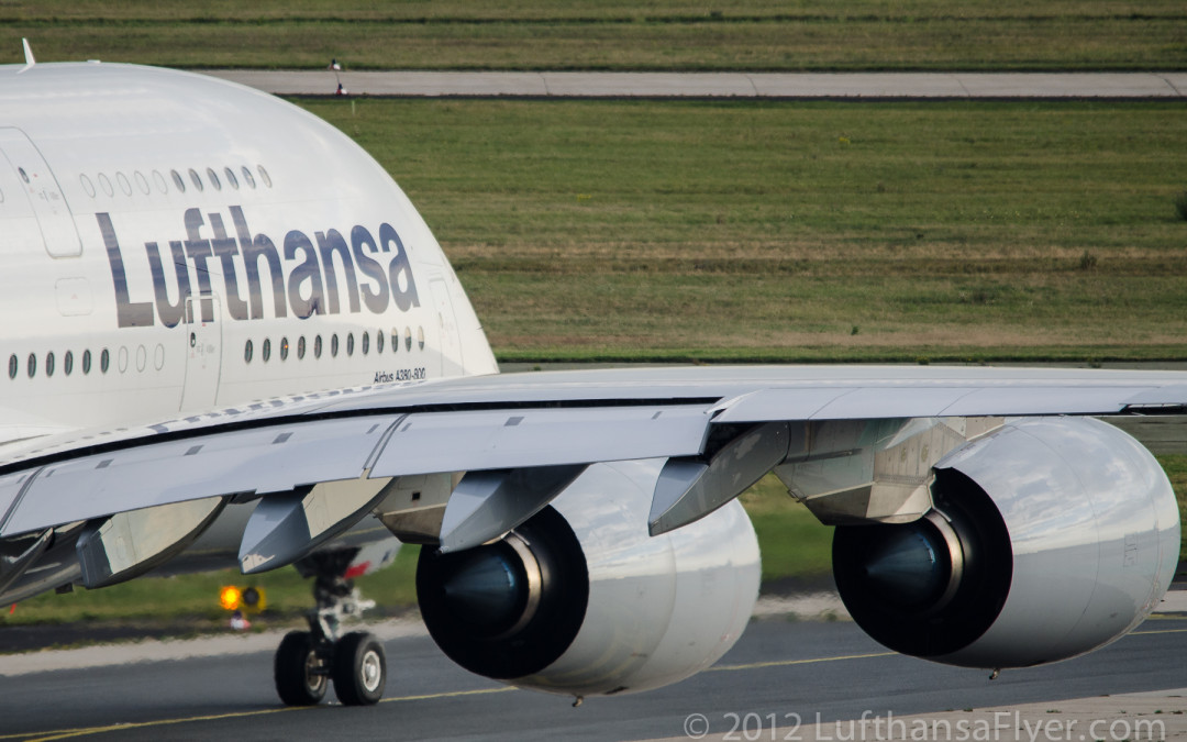 Germany’s Merkel Christens A Lufthansa A380