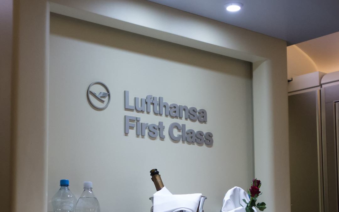 LUFTHANSA First Class Fare Sale Until August 2!