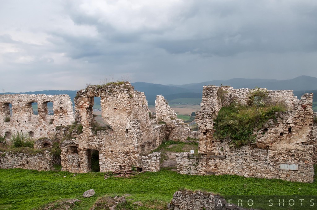 Though much of the Castle has been restored, some areas remain in ruin.