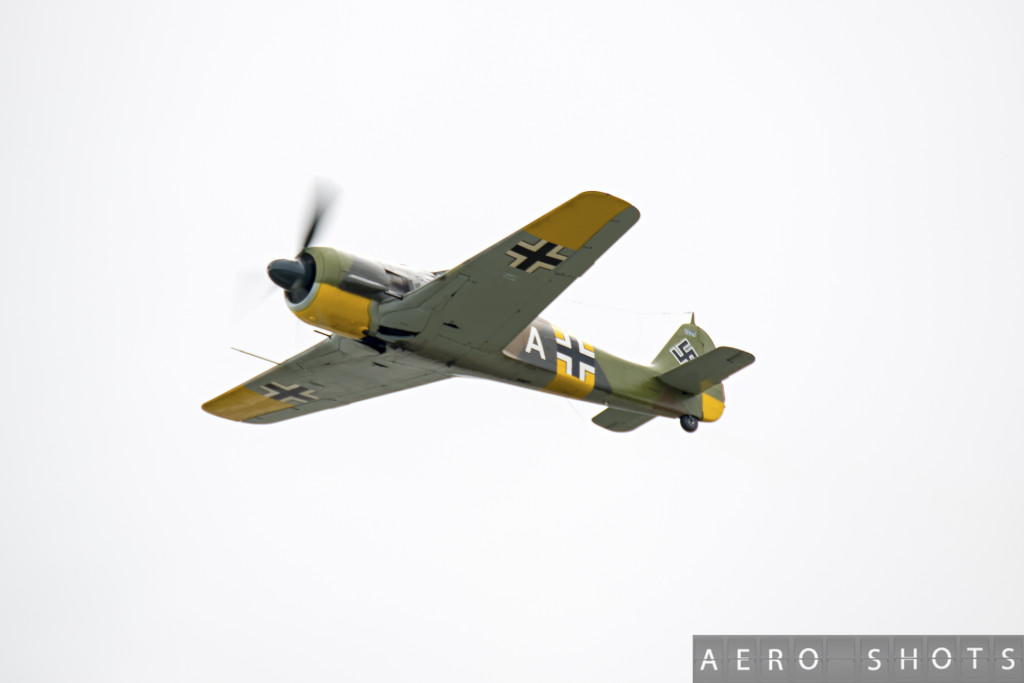 The FW190 high above Paine Field