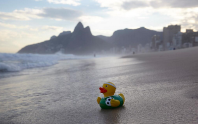 Want To Win A Lufthansa First Class “World Cup” Duck? Read On…..