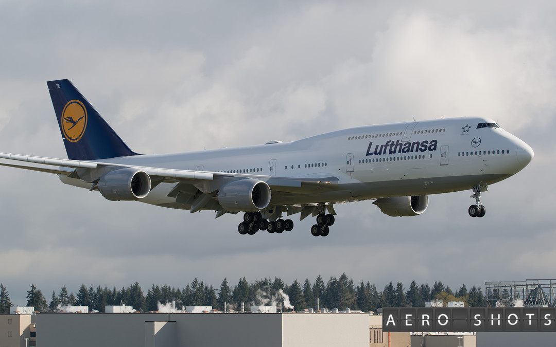 The End Of An Era:  Lufthansa Takes Delivery Of Their Last 747