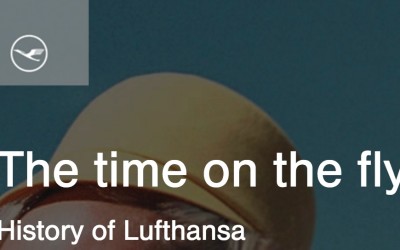 LUFTHANSA History Now On Digitized Timeline