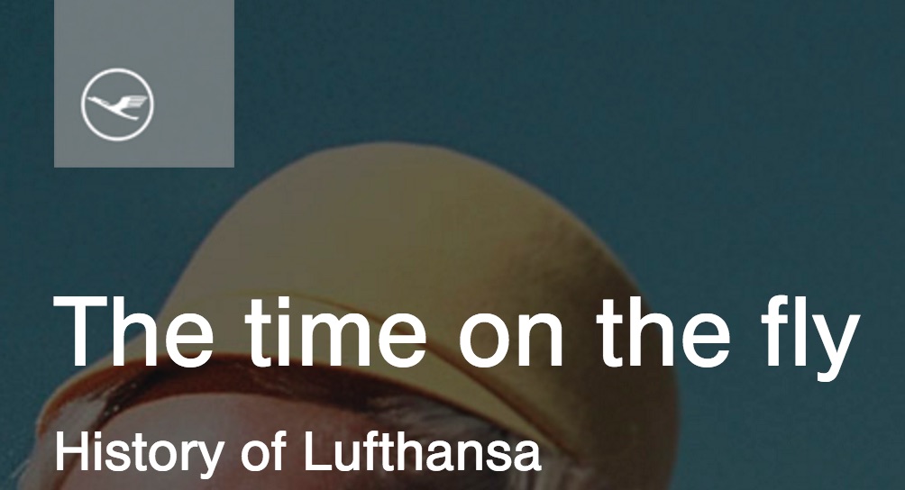 LUFTHANSA History Now On Digitized Timeline