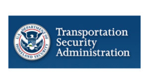 a logo of a transportation security administration