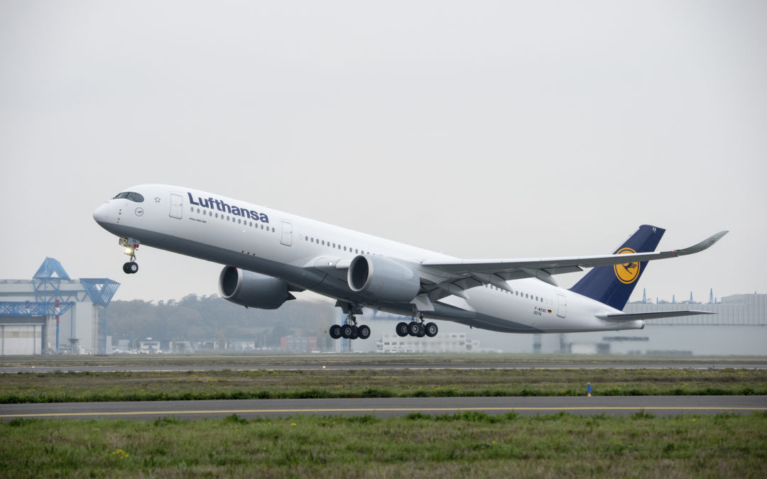 LUFTHANSA’s First A350 Arrives In Munich:  Photos & Videos