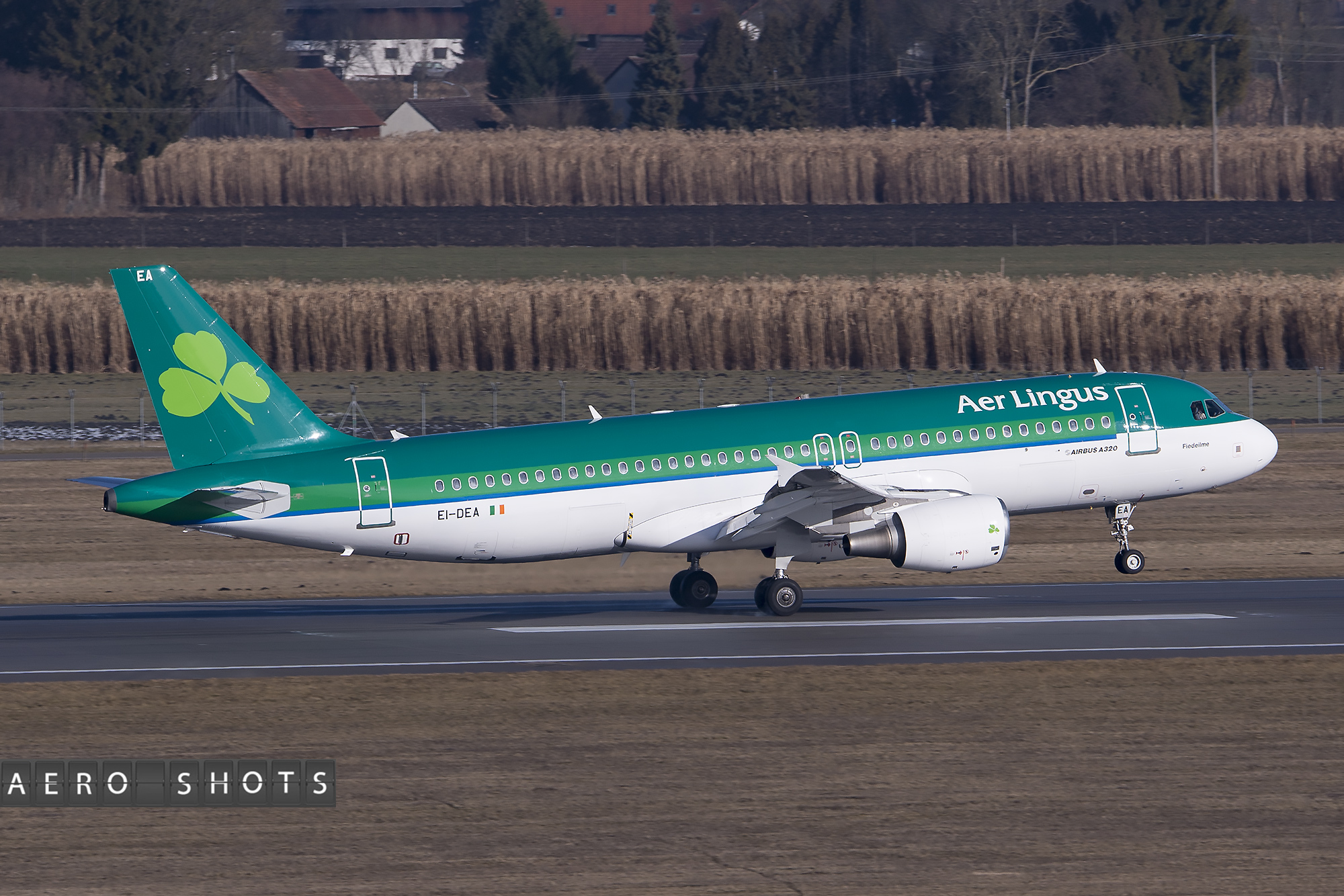 Dublin bound A320