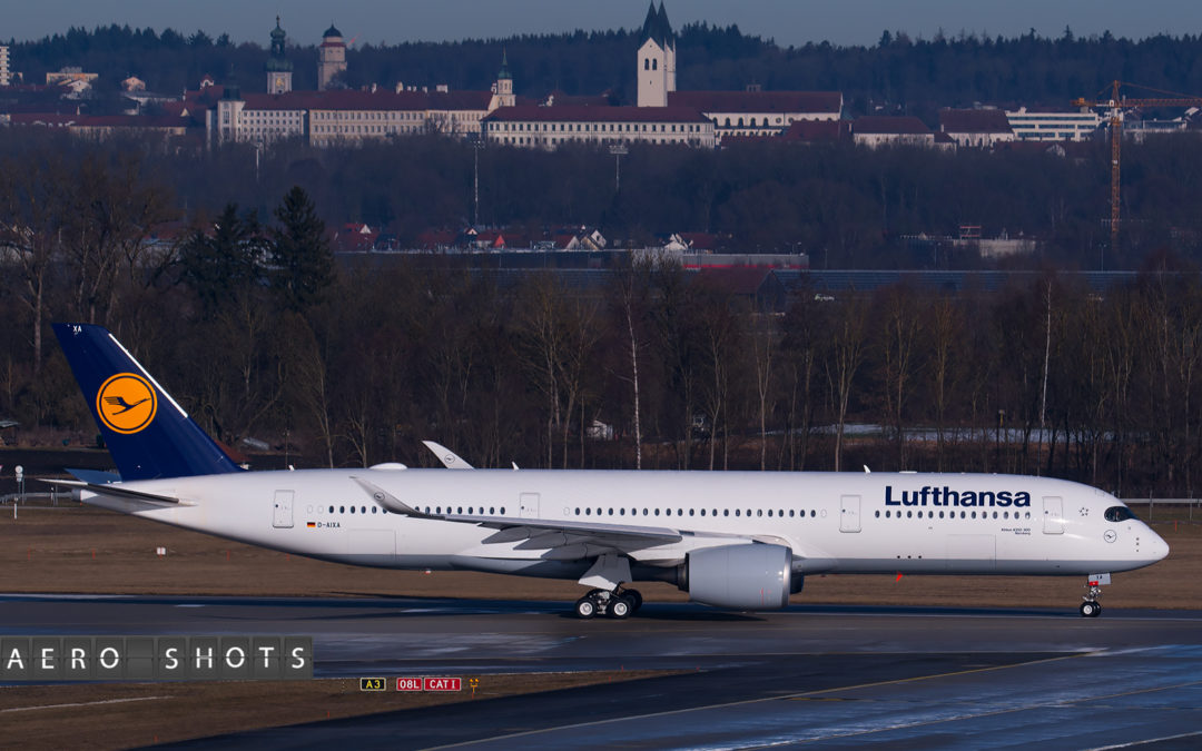 LUFTHANSA:  Second A350 Arrives This Week & Will Be Boston Bound