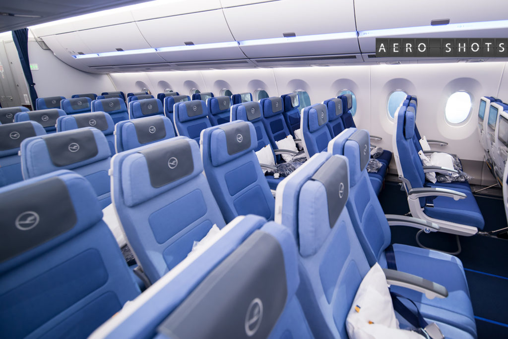 LUFTHANSA’s A350 Debuts A New Economy Class Cabin | Lufthansa Flyer